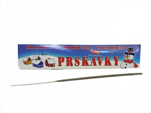 Prskavky 28 cm, 10 ks 